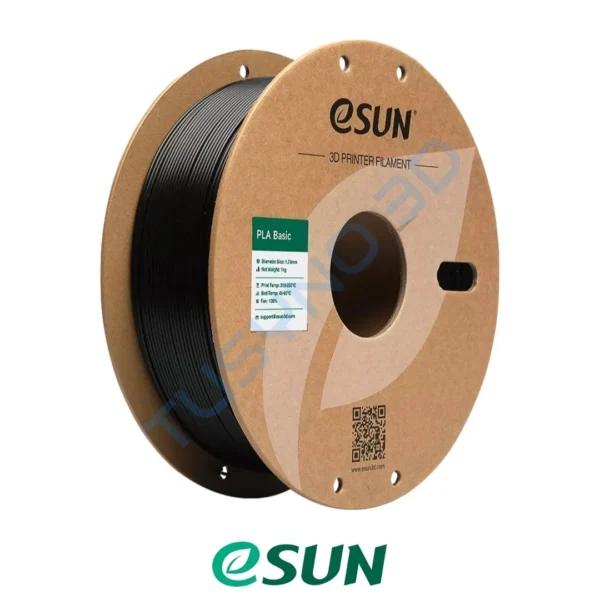 eSun ePLA+HS 3D Printing Filament- 1.75mm, black